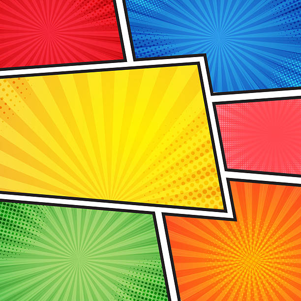 Comic Panels Background
